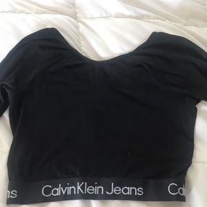 Calvin Klein long sleeve with waist band